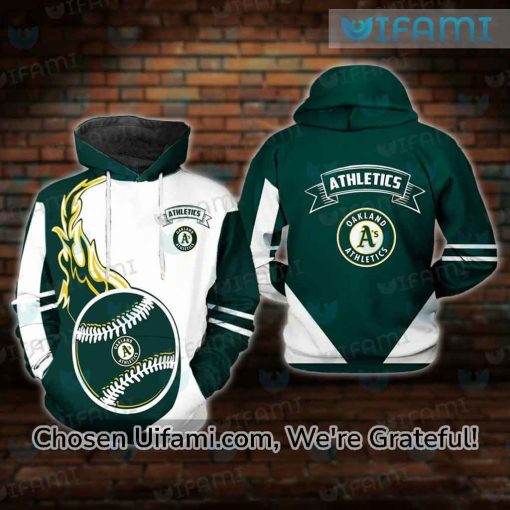 Oakland Athletics Hoodie 3D Adorable Oakland AS Gifts