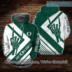 Oregon Ducks Hoodie 3D Just Send It Oregon Ducks Gift