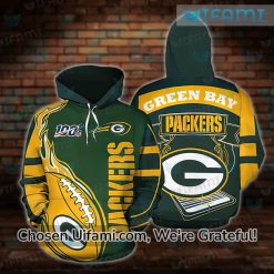 Packers Hoodie Womens 3D Dazzling Green Bay Packers Gift