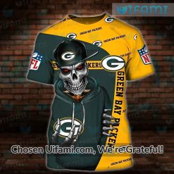Packers Womens Apparel 3D Most Important Skeleton Green Bay Packers Fathers Day Gifts