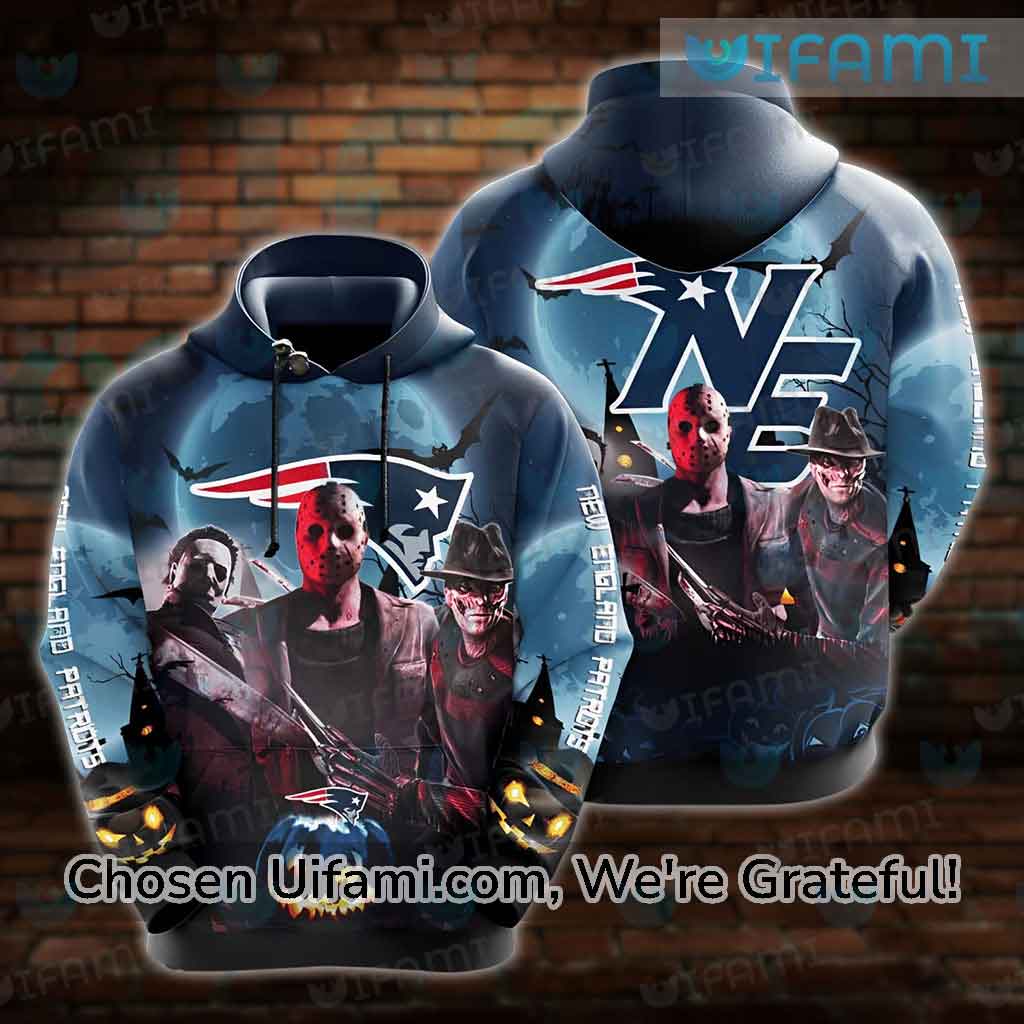 NY Giants Hoodie Mens 3D Freddy Krueger Michael Myers Jason