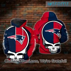 Pat Patriot Hoodie 3D Upbeat Grateful Dead New England Patriots Christmas Gifts