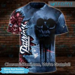 Patriots Womens Apparel 3D Awesome Skull Personalized Patriots Gifts Best selling