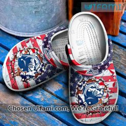 Penn State Crocs USA Flag Eye-opening Penn State Gifts For Her