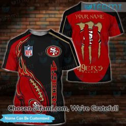 Personalized 49ers Shirt Mens 3D Spell-binding 49ers Gifts For Dad