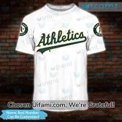 Personalized A’S Shirt 3D Alluring Oakland Athletics Gifts