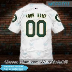 Personalized AS Shirt 3D Alluring Oakland Athletics Gifts Exclusive