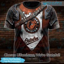 Personalized Baltimore Orioles Tee Shirts 3D Charming Orioles Gift Ideas