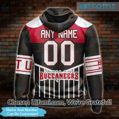 Personalized Black Buccaneers Hoodie 3D Spirit Up Tampa Bay Buccaneers Gift 3