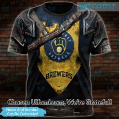 Personalized Brewers Tshirts 3D Delightful Milwaukee Brewers Gift