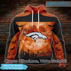 Personalized Broncos Hoodie Mens 3D Denver Broncos Gift