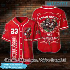 Personalized Buccaneers Baseball Jersey Unique Tampa Bay Buccaneers Gifts