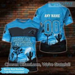 Personalized Carolina Panthers Tee Shirt 3D Practical Carolina Panthers Gifts For Men