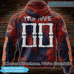 Personalized Chicago Bears Zip Up Hoodie 3D Astonishing Chicago Bears Gifts For Him 2