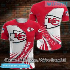 Personalized Chiefs Womens Shirt 3D Jaw-dropping Kansas City Chiefs Gift