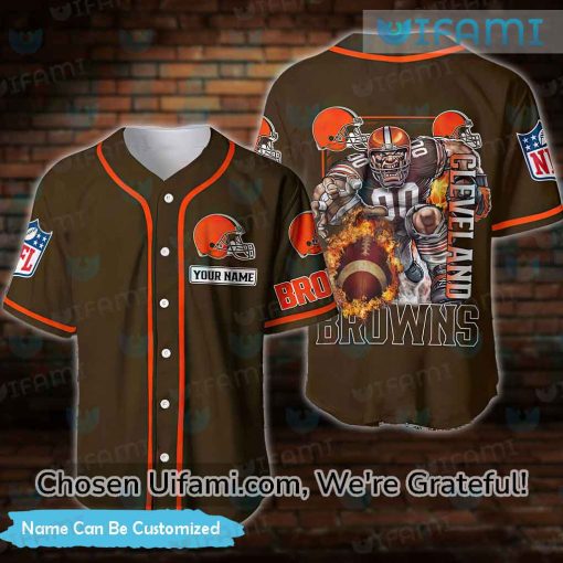 Personalized Cleveland Browns Baseball Jersey Last Minute Browns Gift
