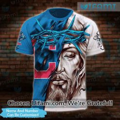 Personalized Cleveland Guardians T Shirt 3D Jesus Christ Guardians Gift Best selling