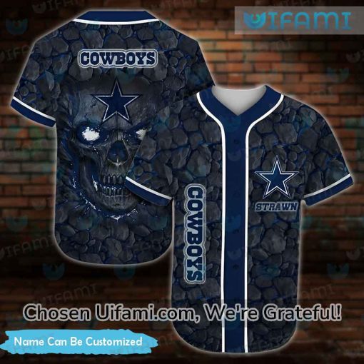 Personalized Cowboys Baseball Jersey Fun Dallas Cowboys Gifts For Him