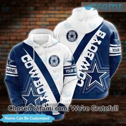 Personalized Cowboys Zip Up Hoodie 3D Perfect Dallas Cowboys Gift Ideas