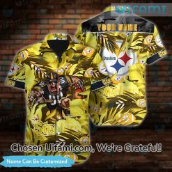 Personalized Hawaiian Steelers Shirt Most Important Steelers Gift For Her