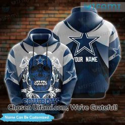 Personalized Hoodie Cowboys 3D Inspiring Skull Dallas Cowboy Gifts For Her