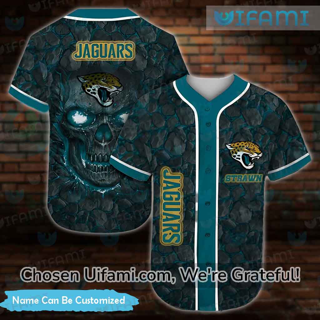 Jacksonville Jaguars Custom Name Baseball Jersey NFL Shirt Best Gift For  Fans