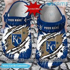 Personalized Kansas City Royals Crocs Funniest Royals Gift