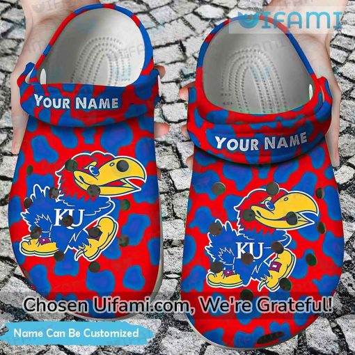 Personalized Kansas Jayhawks Crocs Wonderful Jayhawk Gifts