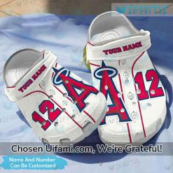 Personalized LA Angels Crocs Detailed Los Angeles Angels Gifts