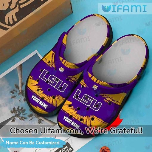 Personalized LSU Tigers Crocs Secret LSU Gift