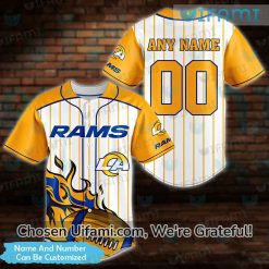 Personalized Los Angeles Rams Baseball Jersey Last Minute LA Rams Gift