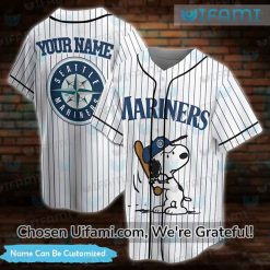 Personalized Mariners Jersey Useful Snoopy Seattle Mariners Gifts