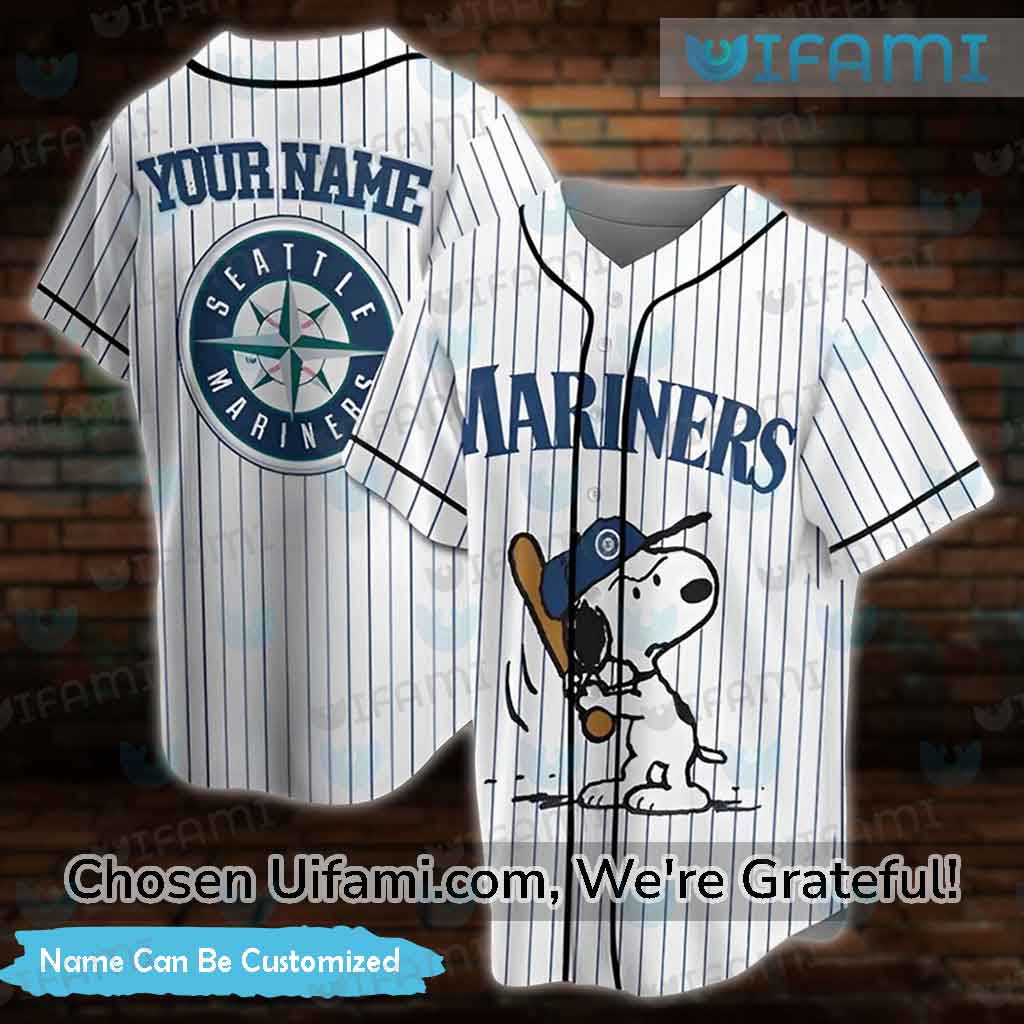 Personalized Mariners Jersey Useful Snoopy Seattle Mariners Gifts -  Personalized Gifts: Family, Sports, Occasions, Trending