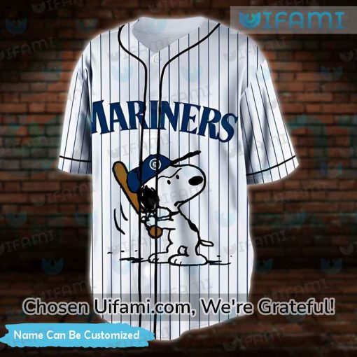 Personalized Mariners Jersey Useful Snoopy Seattle Mariners Gifts