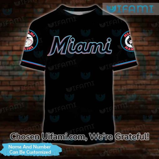 Personalized Marlins T-Shirt 3D Promising Miami Marlins Gifts