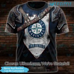 Personalized Men Mariners Shirt 3D Fun-loving Seattle Mariners Gifts