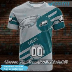 Personalized Mens Eagles Shirt 3D Radiant Philadelphia Eagles Gifts For Men Best selling