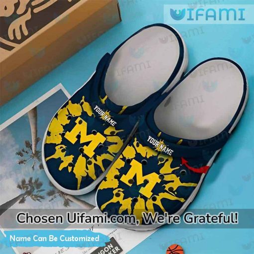 Personalized Michigan Crocs Best-selling Wolverines Gift