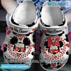 Personalized Mickey And Minnie Crocs Cheap Mickey Gift 1