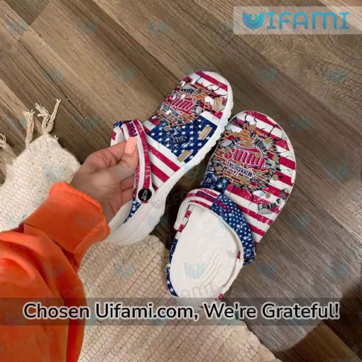 Personalized Minnesota Twins Crocs USA Flag Twins Baseball Gifts