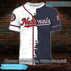 Personalized NATS Shirt 3D Memorable Washington Nationals Gift Ideas Best selling