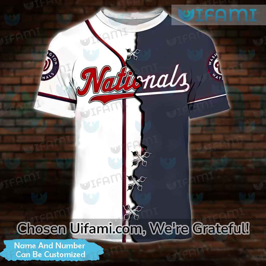 Personalized NATS Shirt 3D Memorable Washington Nationals Gift Ideas -  Personalized Gifts: Family, Sports, Occasions, Trending
