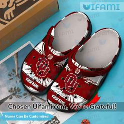 Personalized OU Crocs Inexpensive Oklahoma Sooners Gift