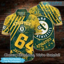Personalized Oakland A’S Hawaiian Shirt Stunning Oakland Athletics Gifts