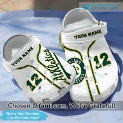 Personalized Oakland Athletics Crocs Highly Effective Oakland AS Gifts 2