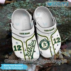 Personalized Oakland Athletics Crocs Highly Effective Oakland AS Gifts 3