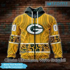 Personalized Packers Hoodie 3D Bold Green Bay Packers Fathers Day Gifts 3
