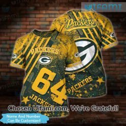 Personalized Packers T-Shirt 3D Eye-opening Green Bay Gifts