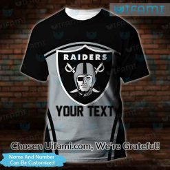 Personalized Raiders Shirt Women 3D Unique Raiders Gifts