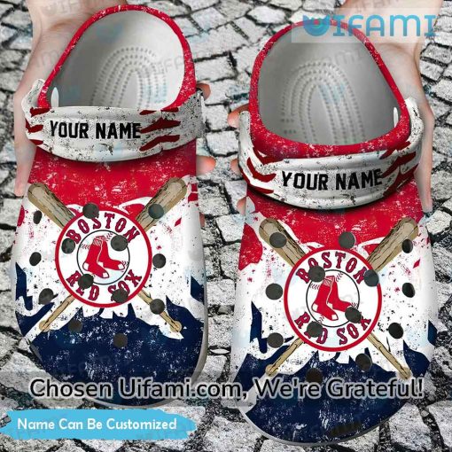 Personalized Red Sox Crocs Simple Boston Red Sox Gift